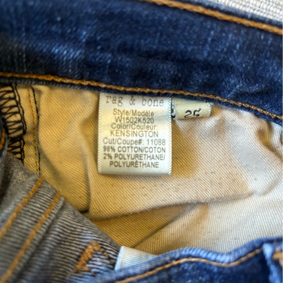 Rag & Bone: size 25 skinny jeans - Picture 8 of 8